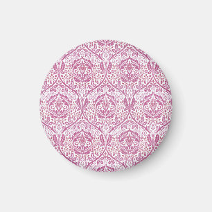 Aimant Motif floral rose élégant