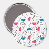 Aimant Motif géométrique 5 (Recto/Verso)