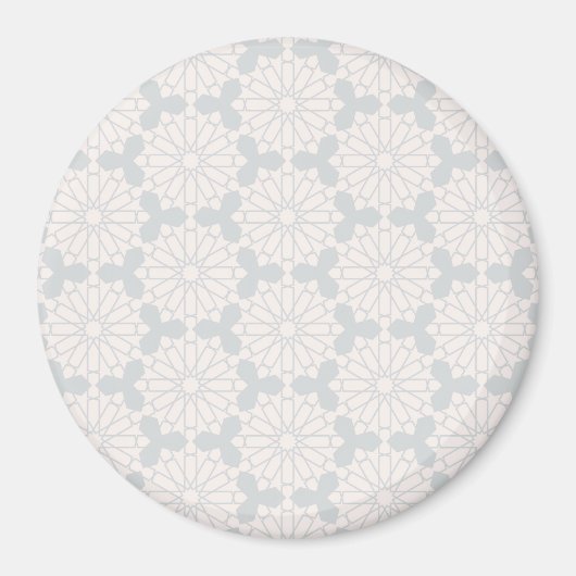 Aimant Motif géométrique islamique (Devant)