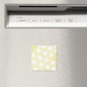 Aimant Motif géométrique jaune citron (In Situ (Lave-vaisselle))