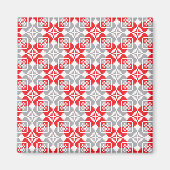 Aimant Motif géométrique SUN du matin letton VI (Devant)