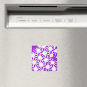 Aimant Motif géométrique violet royal (In Situ (Lave-vaisselle))
