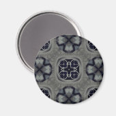 Aimant Motif gothique médiéval détaillé (Recto/Verso)