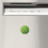 Aimant Motif Green Raindrop (In Situ (Lave-vaisselle))
