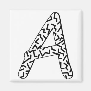 Aimant Motif Jagged A
