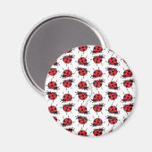 Aimant Motif Ladybug (Recto/Verso)