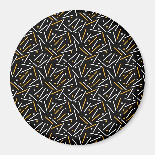 Aimant Motif Lignes 4 (Devant)