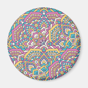 Aimant Motif Mandala