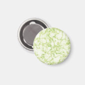 Aimant Motif Marbre Vert (Recto/Verso)