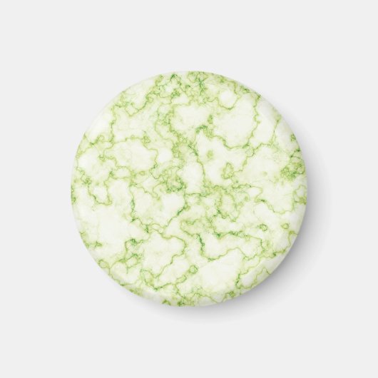 Aimant Motif Marbre Vert (Devant)