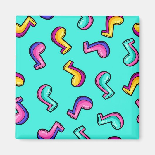 Aimant Motif musical (Devant)