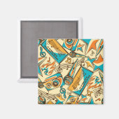 Aimant Motif musical (Recto/Verso)