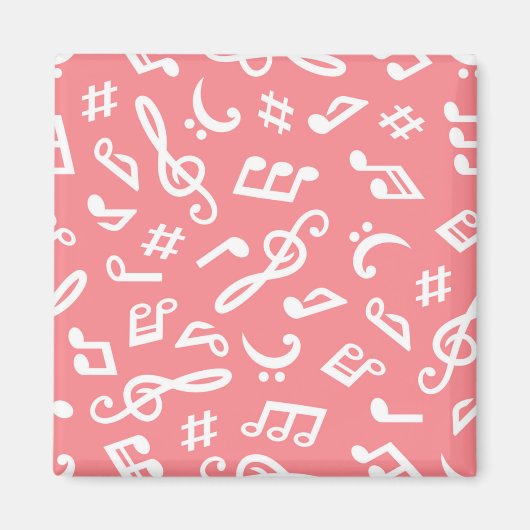 Aimant Motif musical (Devant)