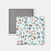 Aimant Motif musical (Recto/Verso)