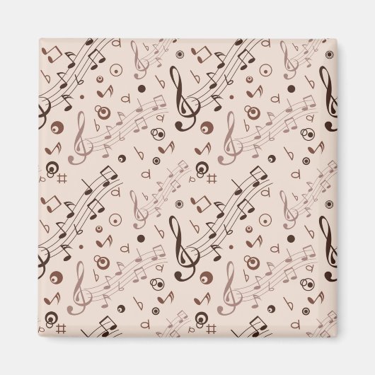 Aimant Motif musical (Devant)