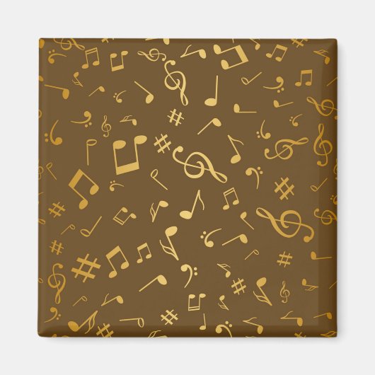 Aimant Motif musical (Devant)