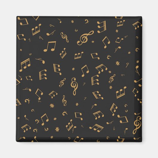 Aimant Motif musical (Devant)