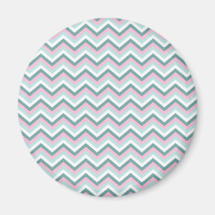Aimant Motif Ocean Mist Chevron