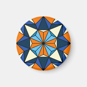 Aimant Motif oriental arabe géométrique sans couture