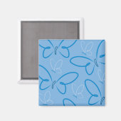Aimant Motif papillon (Recto/Verso)