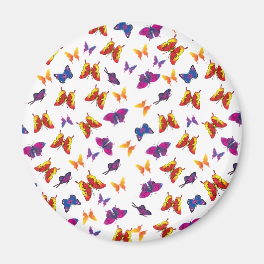 Aimant Motif papillon (Devant)