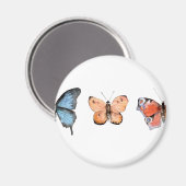 Aimant Motif papillon (Recto/Verso)