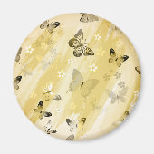 Aimant Motif papillon 10 (Devant)