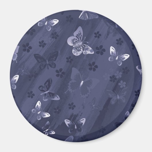 Aimant Motif papillon 17 (Devant)