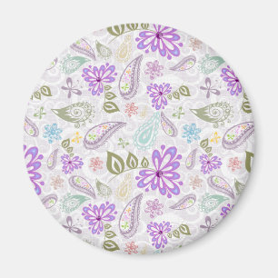 Aimant Motif pastel pastel coloré