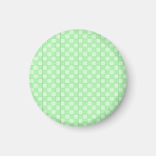 Aimant Motif Patchwork Vert
