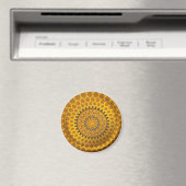 Aimant Motif persan Bronze Doré (In Situ (Lave-vaisselle))