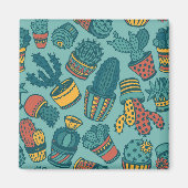 Aimant motif plante (Devant)