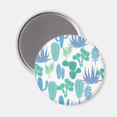 Aimant motif plante (Recto/Verso)