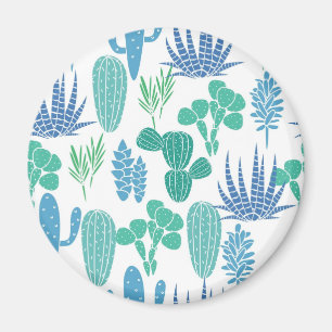 Aimant motif plante