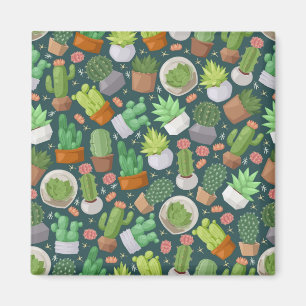 Aimant motif plante