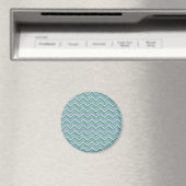 Aimant Motif Rainbow Foil ZigZag (In Situ (Lave-vaisselle))