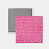 Aimant Motif rétro sans fil (Recto/Verso)