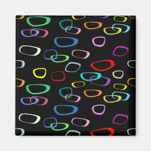 Aimant motif rétroactif le