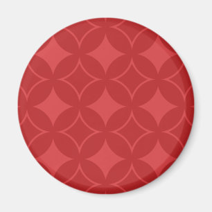 Aimant Motif rouge de shippo
