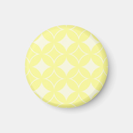 Aimant Motif shippo jaune citron (Devant)