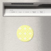 Aimant Motif shippo jaune citron (In Situ (Lave-vaisselle))