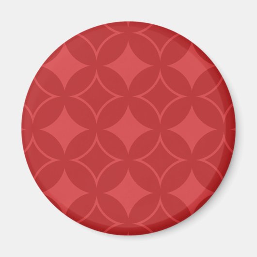 Aimant Motif shippo rouge (Devant)