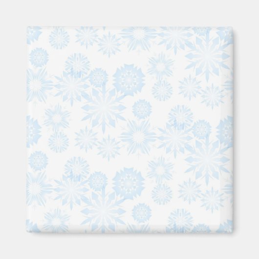 Aimant Motif Snowflake (Devant)