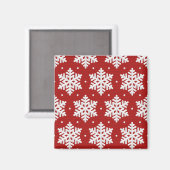 Aimant Motif Snowflake (Recto/Verso)