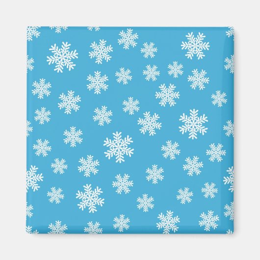 Aimant Motif Snowflake (Devant)