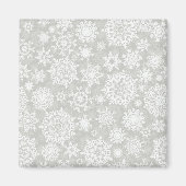 Aimant Motif Snowflake (Devant)