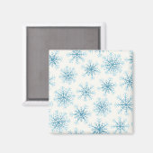Aimant Motif Snowflake (Recto/Verso)