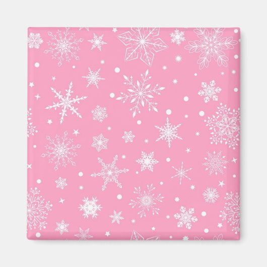 Aimant Motif Snowflake (Devant)