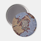 Aimant Motif St. James Acanthus de William Morris (Recto/Verso)