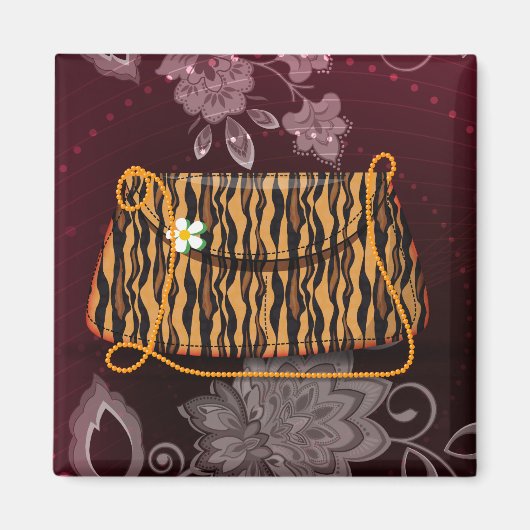 Aimant Motif Tiger Stripes (Devant)